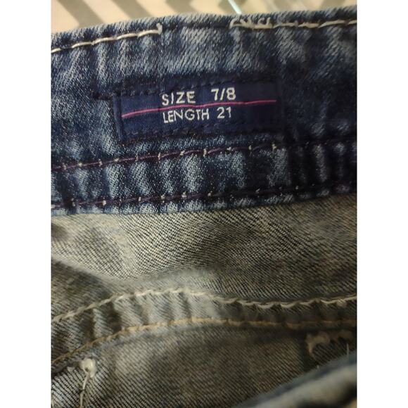 Vigoss Duplin Capri Jeans 7/8 Thick Stitch Preppy Casual Classic - Picture 7 of 9